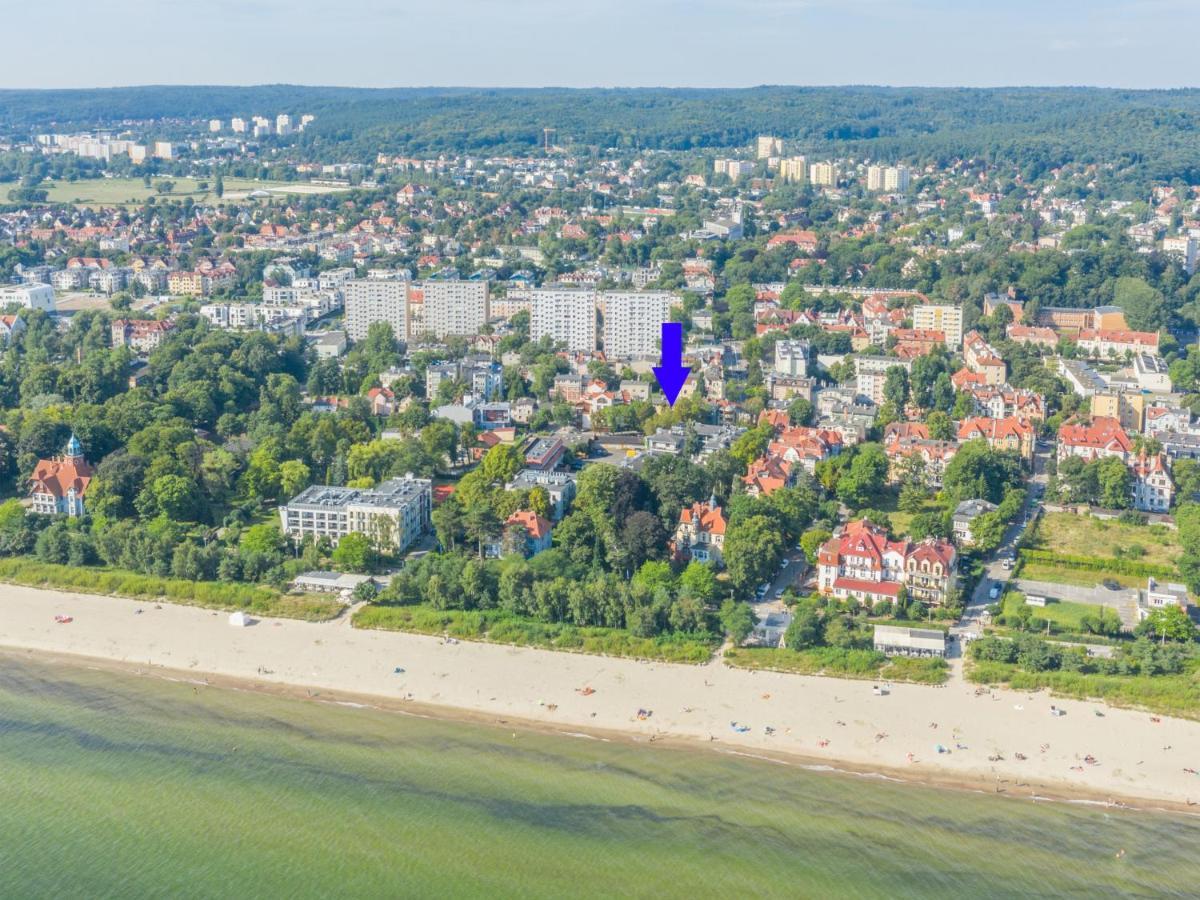 Апартаменты Sopot Grunwaldzka - Parkowa Blisko Plazy Экстерьер фото