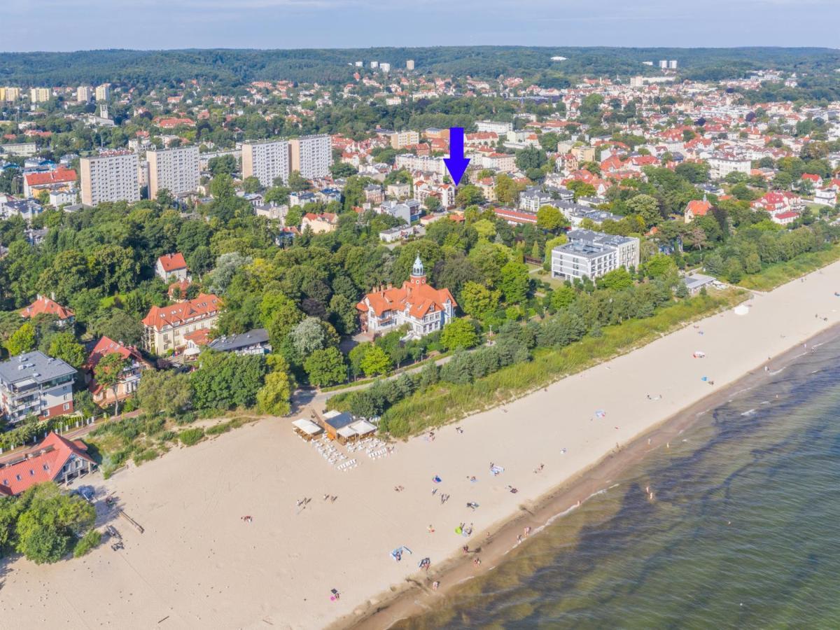 Апартаменты Sopot Grunwaldzka - Parkowa Blisko Plazy Экстерьер фото
